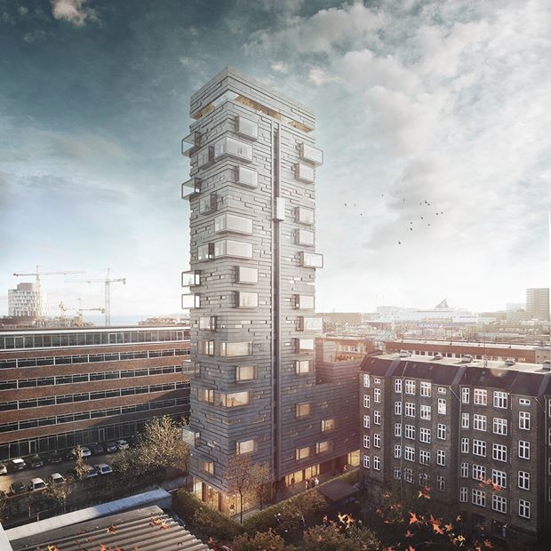 Charlotte Tårnet LILLE KVADRAT 3